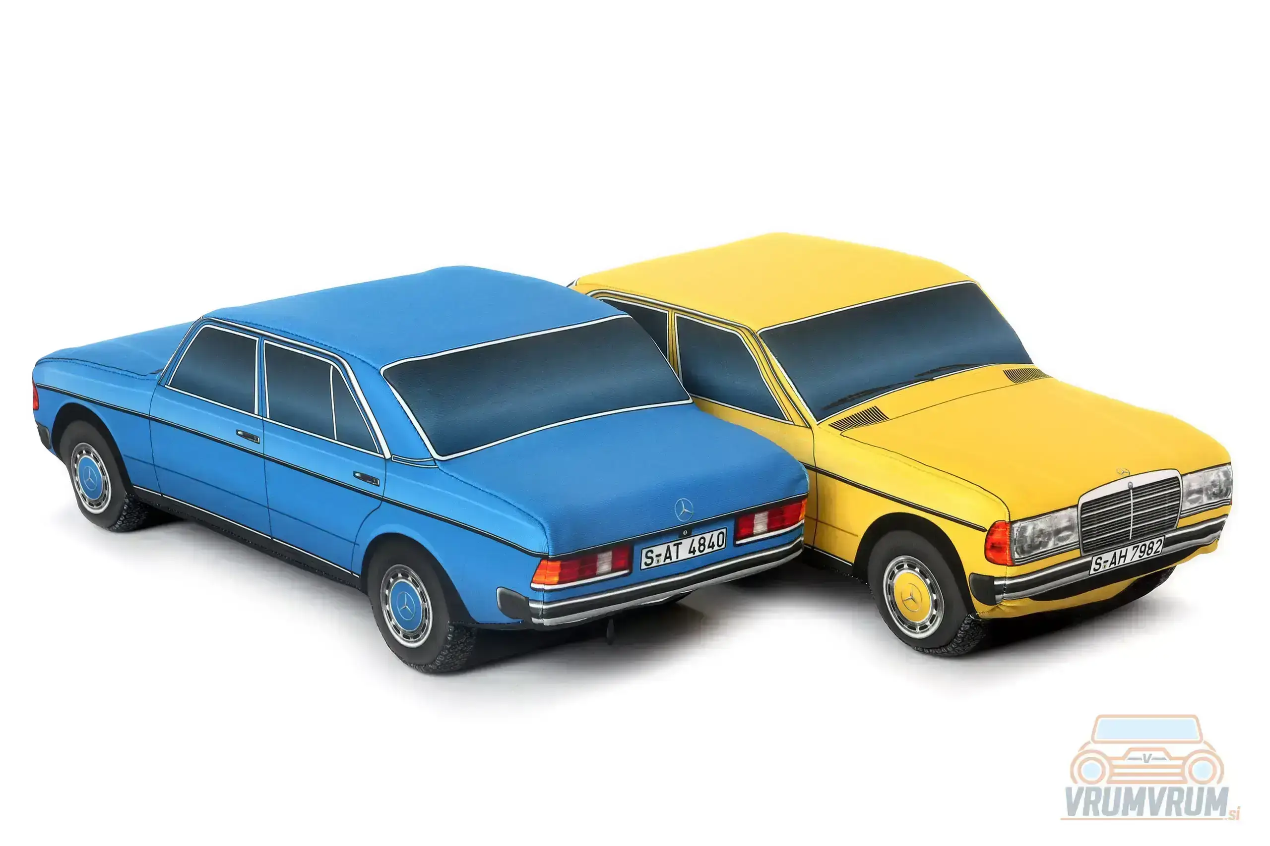Mercedes w123 plush car VrumVrum