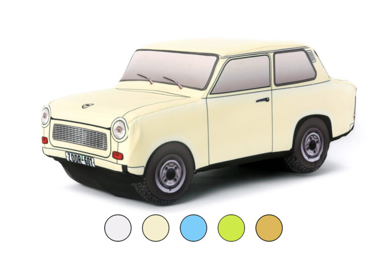 Trabant 601 voiture en peluche VrumVrum