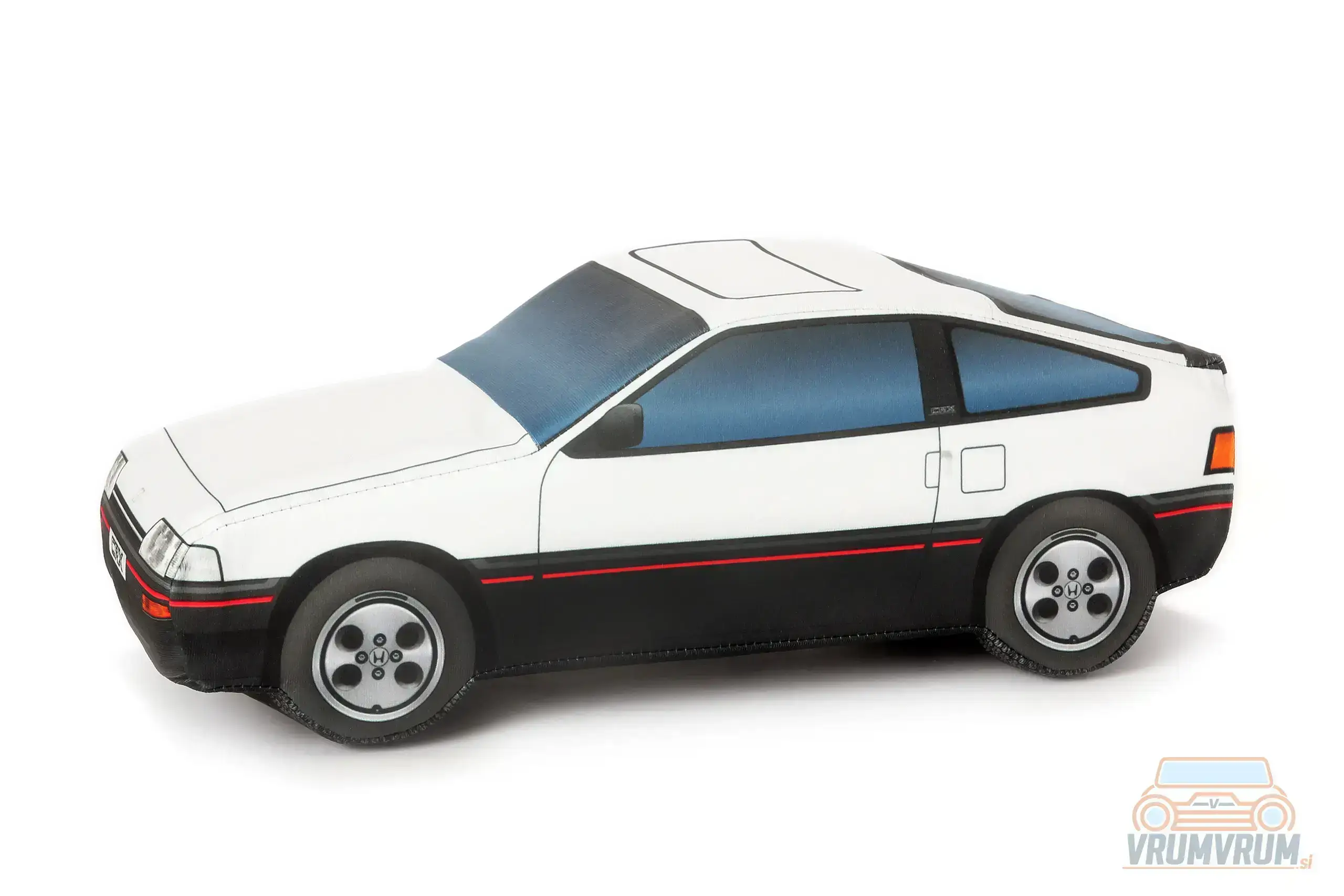 1984 honda crx af vrumvrum decorative cushion