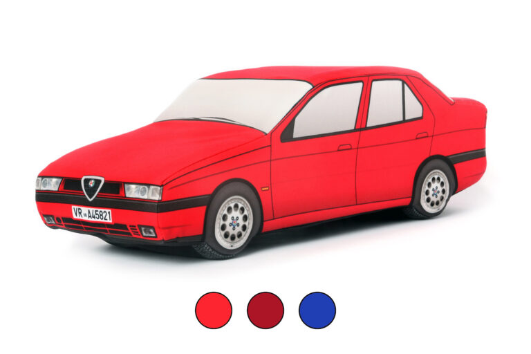 Coussin décoratif Alfa Romeo 155 vrumvrum